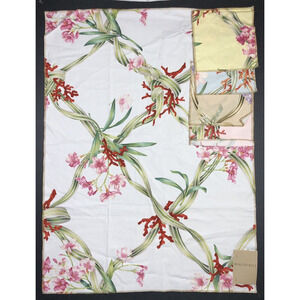 Seaside Frolic Fabric Beacon Hill in Pink Lily Remnant Rare Discontinued